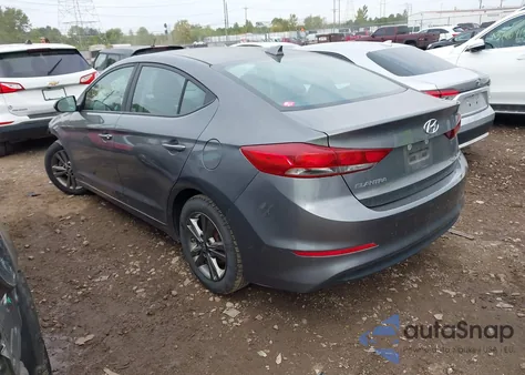 2018 Hyundai Elantra Sel z USA, uszkodzony, nr VIN 5NPD84LF5JH402506